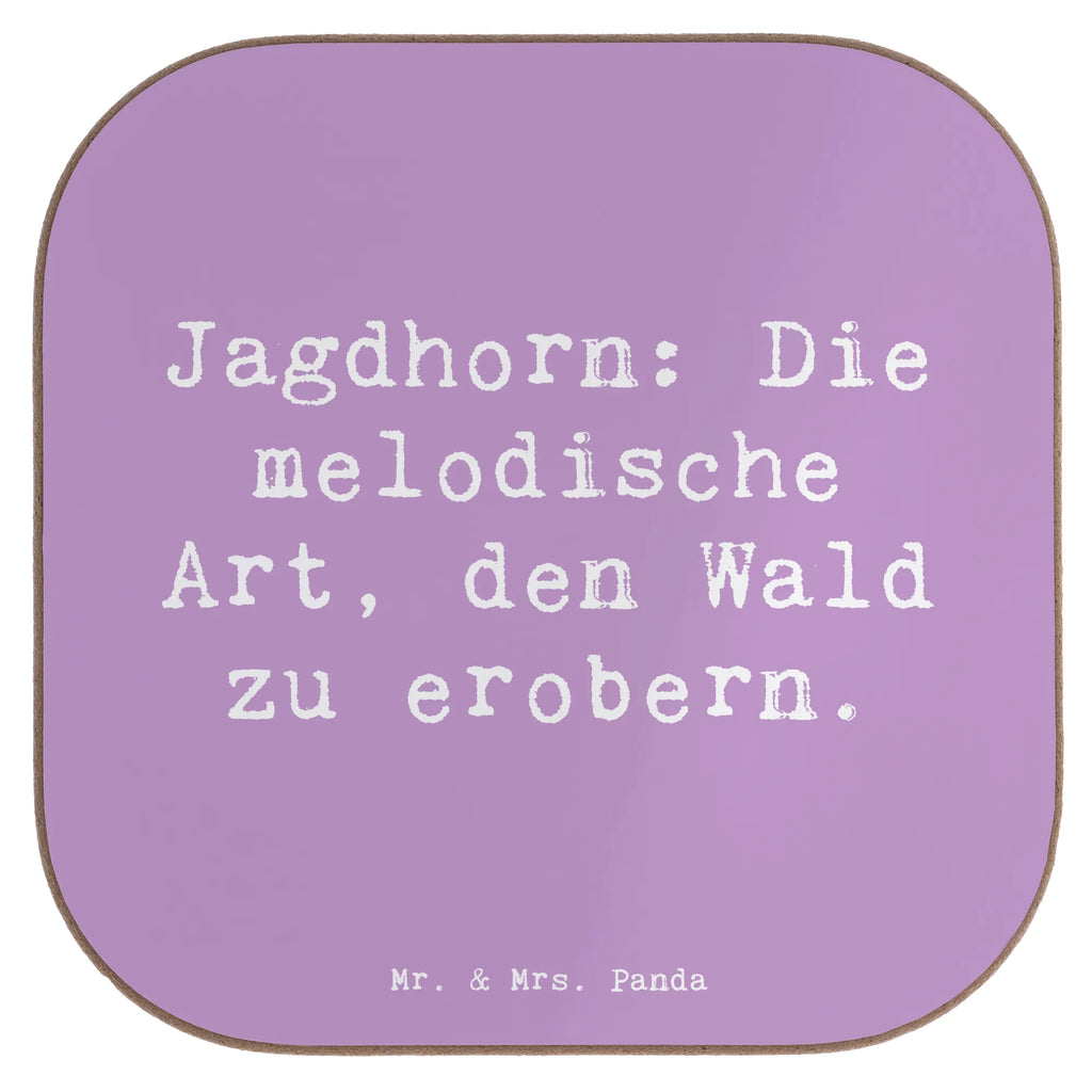 Square coaster Saying Jagdhorn: Die melodische Art, den Wald zu erobern. Bierdeckel, Getränkeuntersetzer, Untersetzer Design, Untersetzer aus Holz, Untersetzer Holz, Untersetzer für Gläser, Holzuntersetzer, Untersetzer, Korkuntersetzer, Glasuntersetzer, Untersetzer Gläser, Tassen Untersetzer, Instrumente, Geschenke Musiker, Musikliebhaber