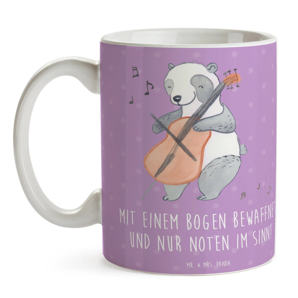 Mug Mit einem Bogen bewaffnet und nur Noten im Sinn! Geschenktasse, Porzellantasse, Bürotasse, Kaffeetasse, Tasse mit Motiven, Tasse, Keramiktasse, Tasse mit Zitaten, Teetasse, Instrumente, Geschenke Musiker, Musikliebhaber