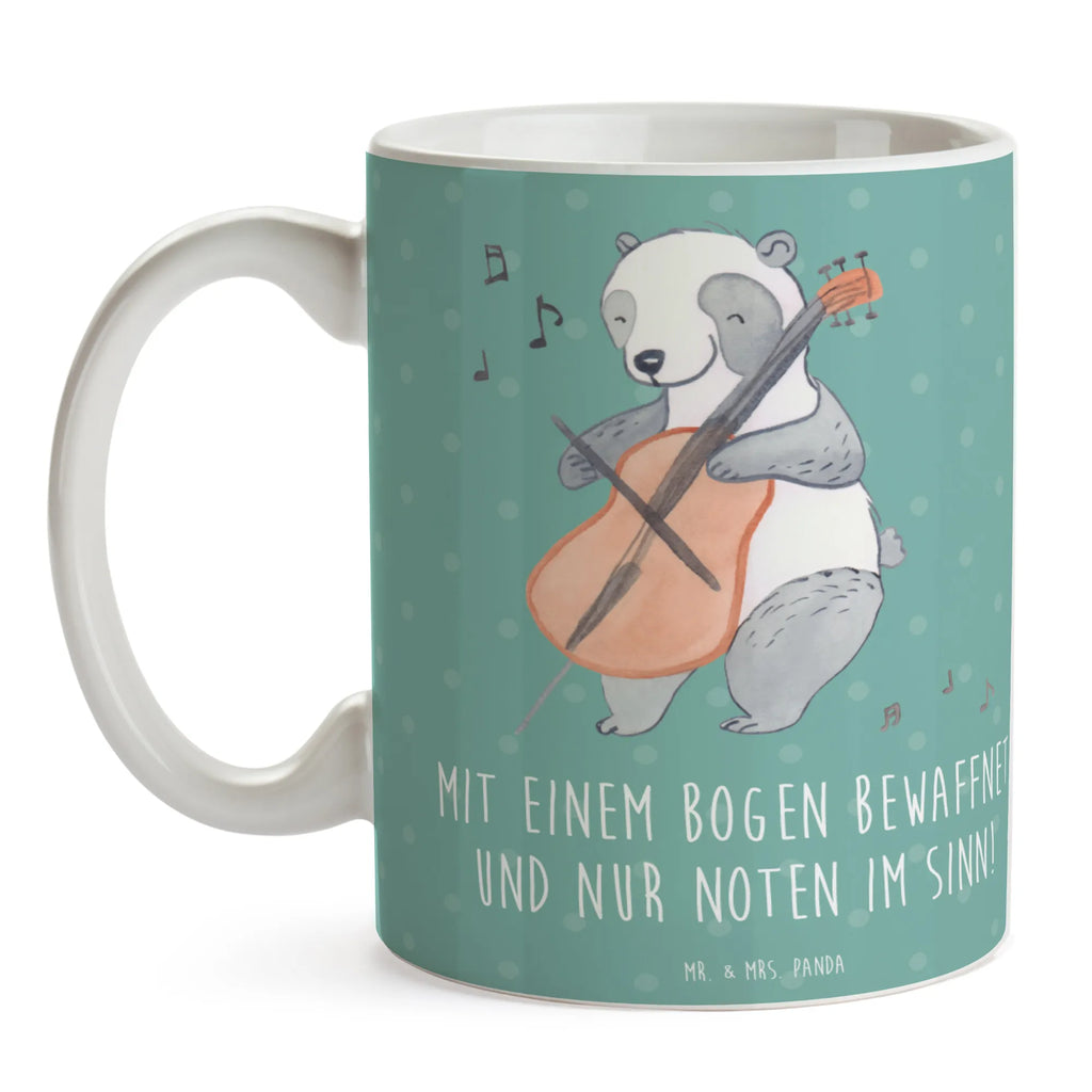Mug Mit einem Bogen bewaffnet und nur Noten im Sinn! Geschenktasse, Porzellantasse, Bürotasse, Kaffeetasse, Tasse mit Motiven, Tasse, Keramiktasse, Tasse mit Zitaten, Teetasse, Instrumente, Geschenke Musiker, Musikliebhaber
