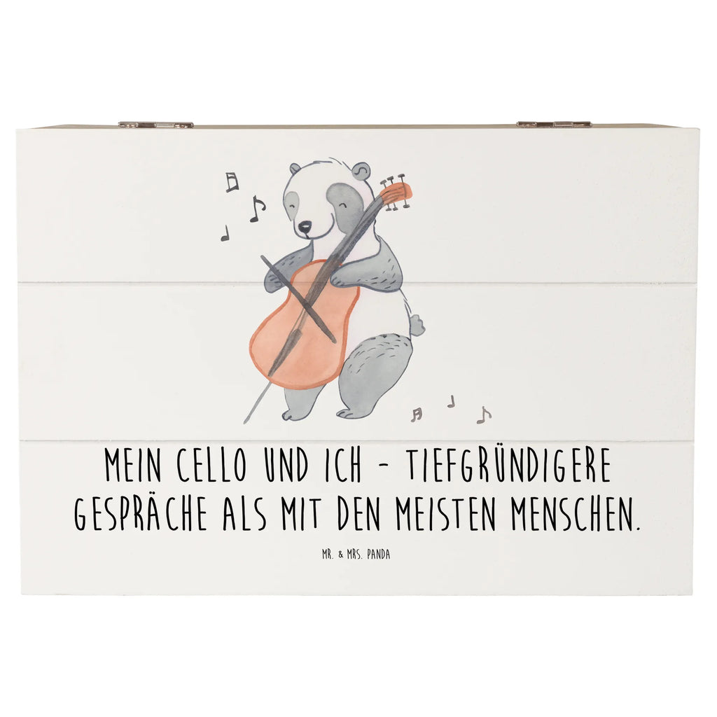 Wooden chest Mein Cello und ich - tiefgründigere Gespräche als mit den meisten Menschen. Geschenkdose, Erinnerungsbox, Schatzkiste, XXL, Schatulle, Geschenkbox, Dekokiste, Kiste, Truhe, Holzkiste, Erinnerungskiste, Aufbewahrungsbox, Instrumente, Geschenke Musiker, Musikliebhaber