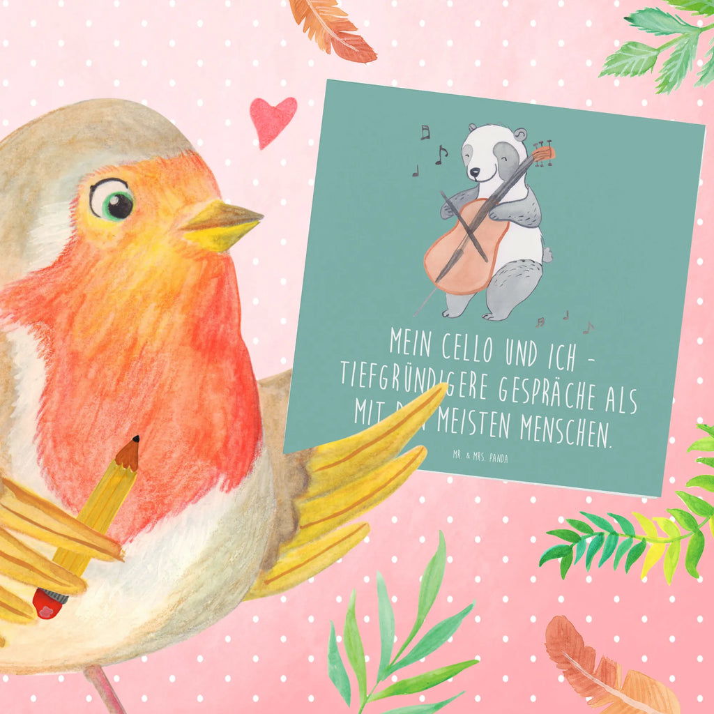 Deluxe Card Mein Cello und ich - tiefgründigere Gespräche als mit den meisten Menschen. Karte, Einladungskarte, Hochwertige Klappkarte, Hochzeitskarte, Geburtstagskarte, Grußkarte, Hochwertige Grußkarte, Glückwunschkarte, Klappkarte, Instrumente, Geschenke Musiker, Musikliebhaber