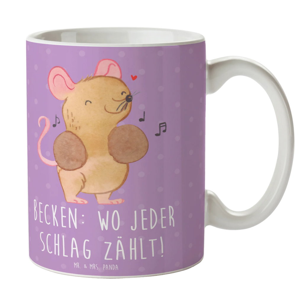 Mug Becken: Wo jeder Schlag zählt! Porzellantasse, Geschenktasse, Tasse mit Zitaten, Keramiktasse, Bürotasse, Teetasse, Kaffeetasse, Tasse, Tasse mit Motiven, Instrumente, Geschenke Musiker, Musikliebhaber