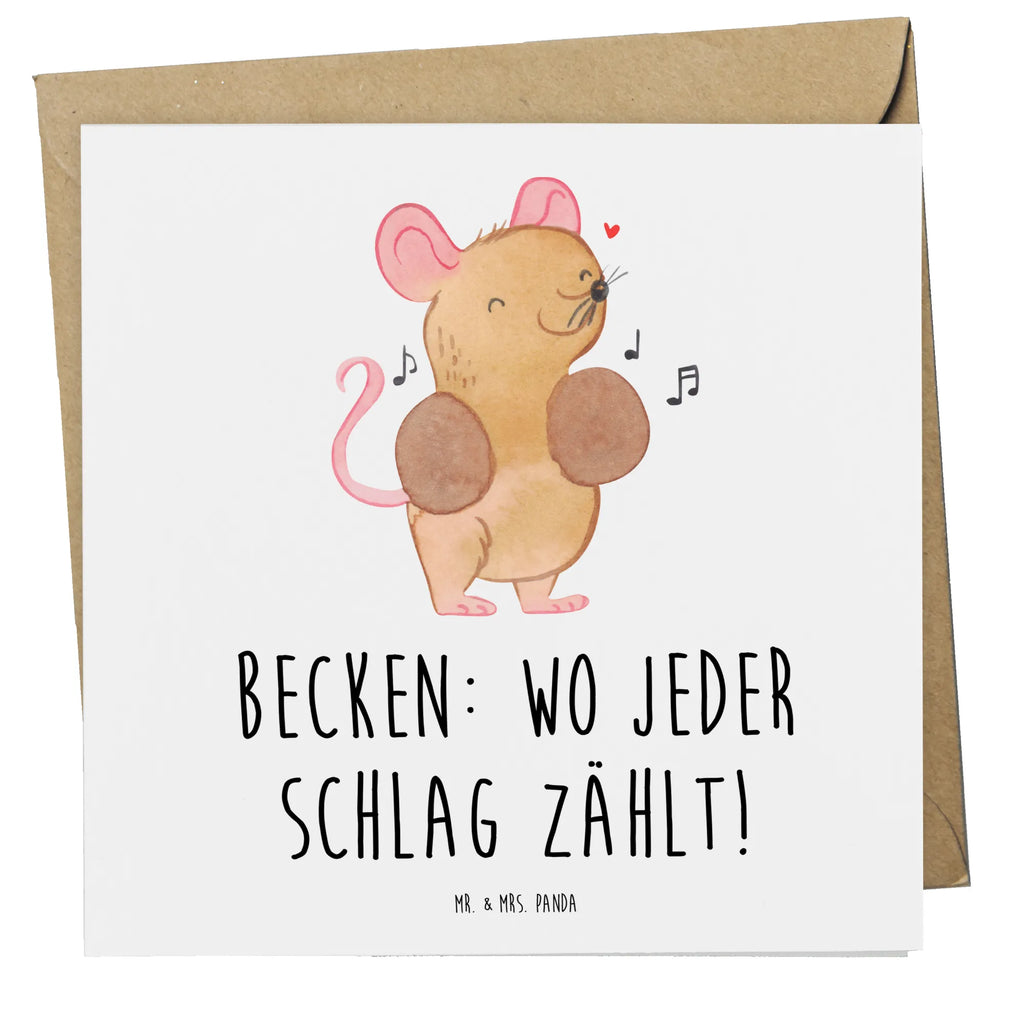 Deluxe Karte Becken Einladungskarte, Karte, Hochwertige Grußkarte, Hochwertige Klappkarte, Klappkarte, Glückwunschkarte, Hochzeitskarte, Grußkarte, Geburtstagskarte, Instrumente, Geschenke Musiker, Musikliebhaber