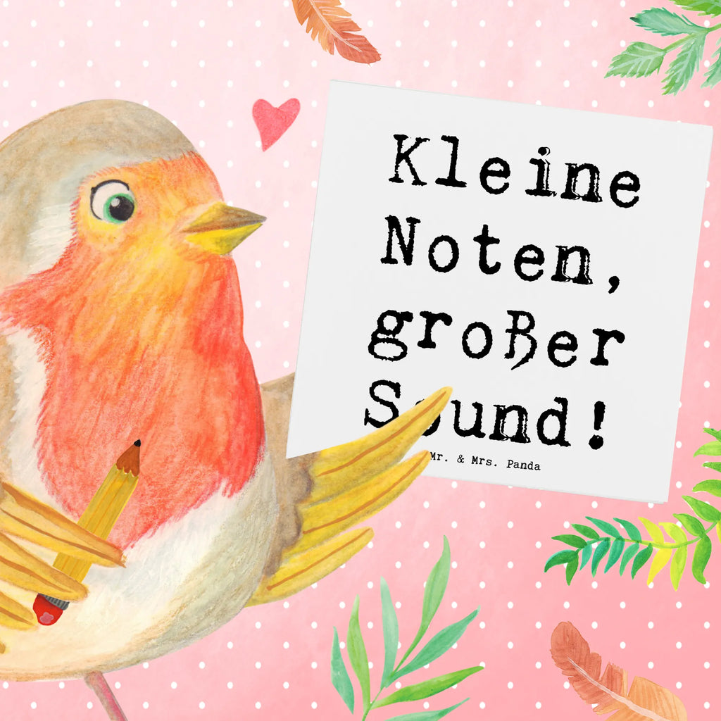 Deluxe Karte Spruch Bassklarinette Sound Einladungskarte, Grußkarte, Hochzeitskarte, Hochwertige Klappkarte, Geburtstagskarte, Klappkarte, Glückwunschkarte, Karte, Hochwertige Grußkarte, Instrumente, Geschenke Musiker, Musikliebhaber