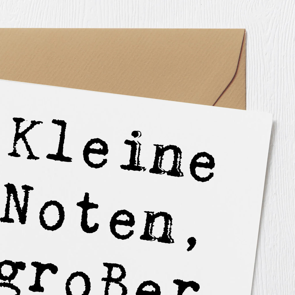 Deluxe Karte Spruch Bassklarinette Sound Einladungskarte, Grußkarte, Hochzeitskarte, Hochwertige Klappkarte, Geburtstagskarte, Klappkarte, Glückwunschkarte, Karte, Hochwertige Grußkarte, Instrumente, Geschenke Musiker, Musikliebhaber