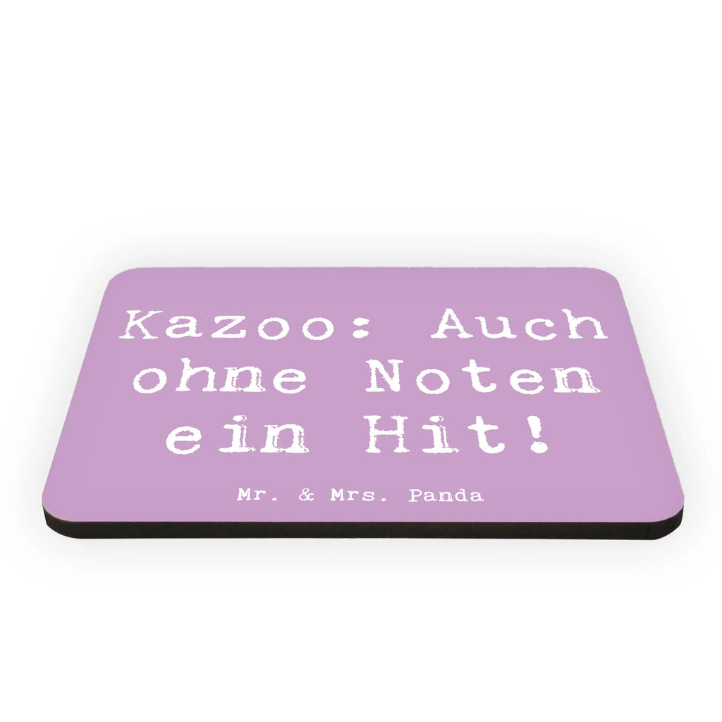 Magnet Saying Kazoo: Auch ohne Noten ein Hit! Kühlschrankmagnet, Souvenir Magnet, Whiteboard Magnet, Dekomagnet, Notiz Magnet, Pinnwandmagnet, Motivmagnete, Kühlschrank Dekoration, Instrumente, Geschenke Musiker, Musikliebhaber