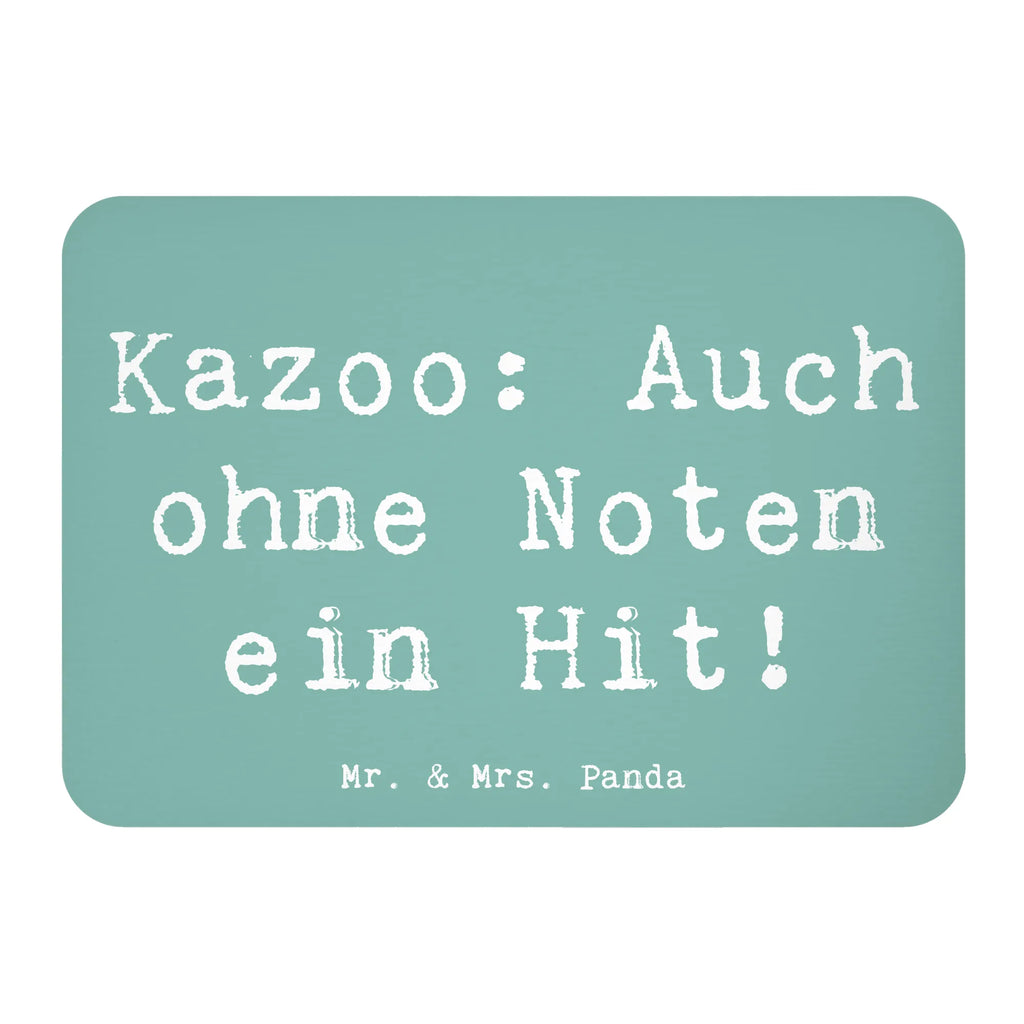 Magnet Saying Kazoo: Auch ohne Noten ein Hit! Kühlschrankmagnet, Souvenir Magnet, Whiteboard Magnet, Dekomagnet, Notiz Magnet, Pinnwandmagnet, Motivmagnete, Kühlschrank Dekoration, Instrumente, Geschenke Musiker, Musikliebhaber