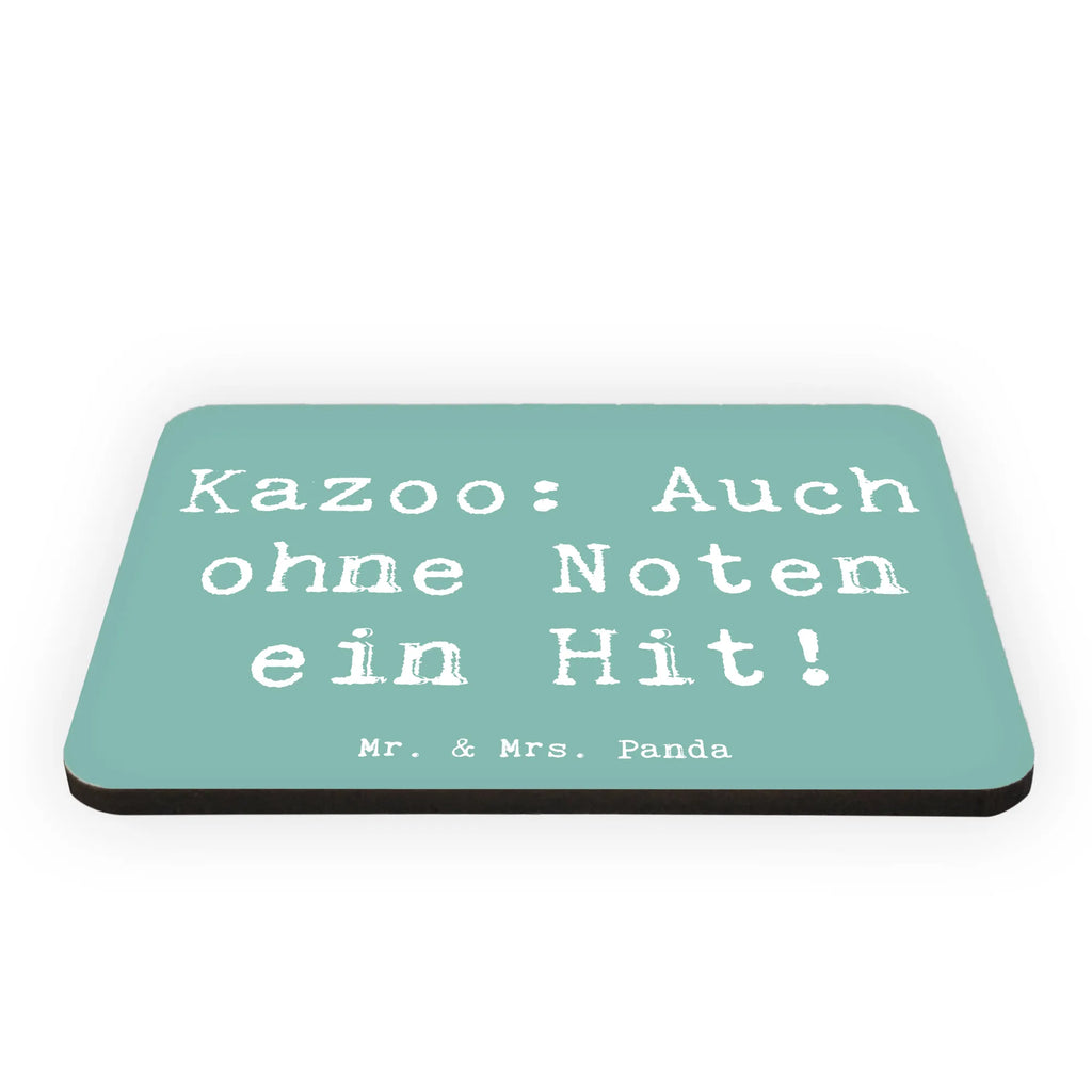 Magnet Saying Kazoo: Auch ohne Noten ein Hit! Kühlschrankmagnet, Souvenir Magnet, Whiteboard Magnet, Dekomagnet, Notiz Magnet, Pinnwandmagnet, Motivmagnete, Kühlschrank Dekoration, Instrumente, Geschenke Musiker, Musikliebhaber