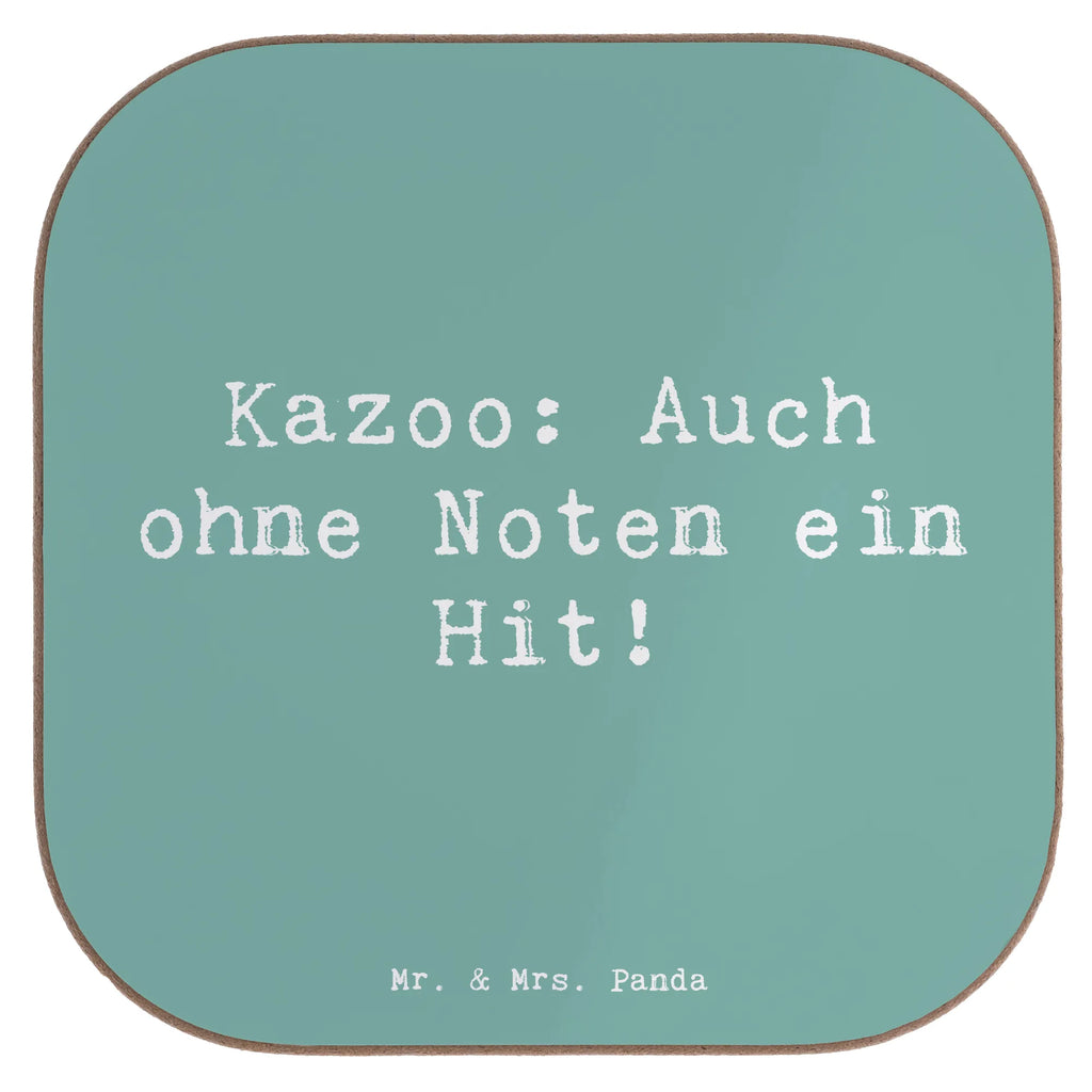 Square coaster Saying Kazoo: Auch ohne Noten ein Hit! Untersetzer, Bierdeckel, Glasuntersetzer, Untersetzer Gläser, Getränkeuntersetzer, Untersetzer aus Holz, Untersetzer für Gläser, Korkuntersetzer, Untersetzer Holz, Holzuntersetzer, Tassen Untersetzer, Untersetzer Design, Instrumente, Geschenke Musiker, Musikliebhaber
