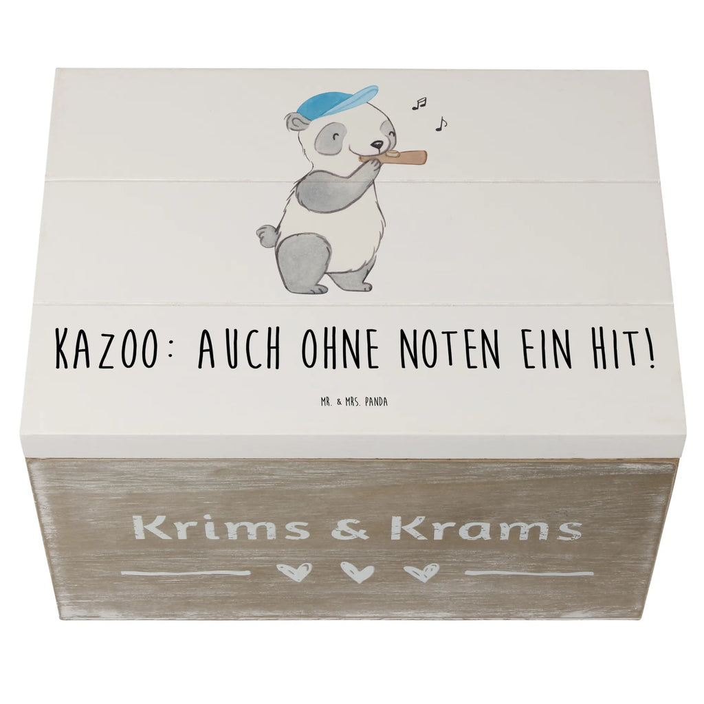 Wooden chest Kazoo: Auch ohne Noten ein Hit! Dekokiste, Geschenkbox, Truhe, Erinnerungsbox, Schatzkiste, Geschenkdose, Kiste, Holzkiste, XXL, Erinnerungskiste, Aufbewahrungsbox, Schatulle, Instrumente, Geschenke Musiker, Musikliebhaber