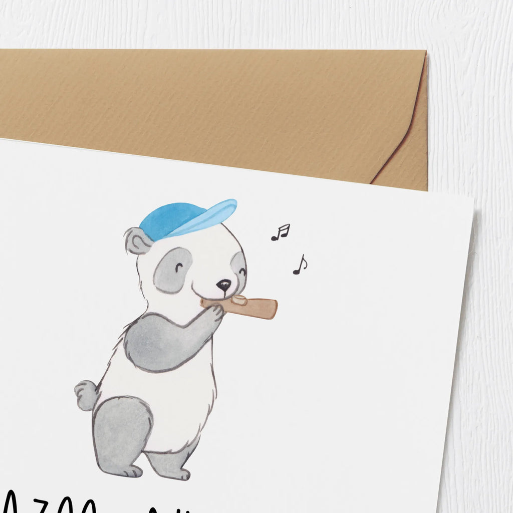 Deluxe Karte Kazoo Hit Hochwertige Grußkarte, Klappkarte, Grußkarte, Karte, Glückwunschkarte, Einladungskarte, Hochwertige Klappkarte, Geburtstagskarte, Hochzeitskarte, Instrumente, Geschenke Musiker, Musikliebhaber