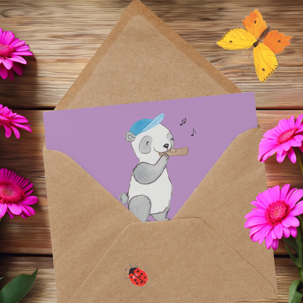 Deluxe Karte Kazoo Hit Hochwertige Grußkarte, Klappkarte, Grußkarte, Karte, Glückwunschkarte, Einladungskarte, Hochwertige Klappkarte, Geburtstagskarte, Hochzeitskarte, Instrumente, Geschenke Musiker, Musikliebhaber