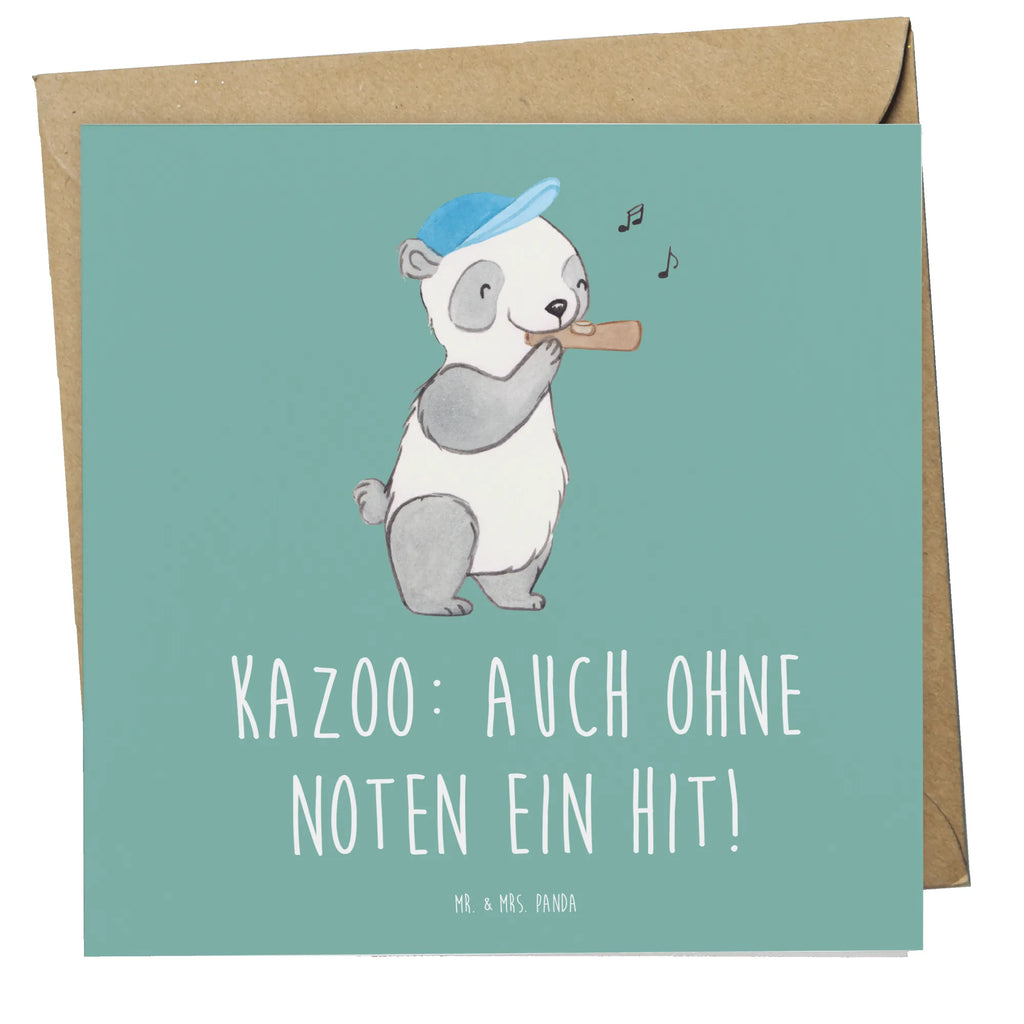 Deluxe Karte Kazoo Hit Hochwertige Grußkarte, Klappkarte, Grußkarte, Karte, Glückwunschkarte, Einladungskarte, Hochwertige Klappkarte, Geburtstagskarte, Hochzeitskarte, Instrumente, Geschenke Musiker, Musikliebhaber