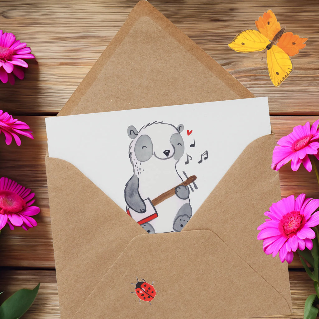 Deluxe Card Vorsicht: Saitensprünge garantiert! Hochwertige Grußkarte, Klappkarte, Karte, Geburtstagskarte, Hochwertige Klappkarte, Einladungskarte, Glückwunschkarte, Grußkarte, Hochzeitskarte, Instrumente, Geschenke Musiker, Musikliebhaber