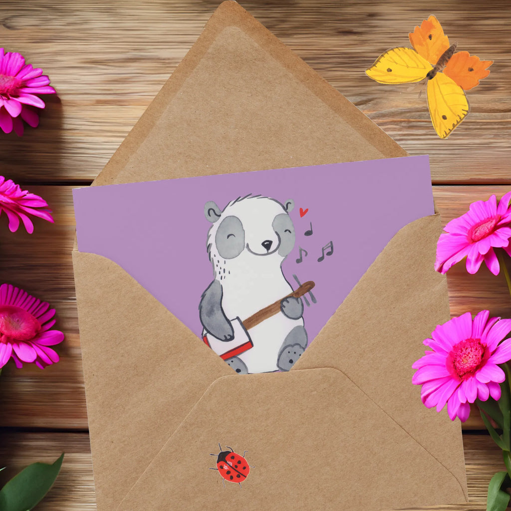 Deluxe Card Vorsicht: Saitensprünge garantiert! Hochwertige Grußkarte, Klappkarte, Karte, Geburtstagskarte, Hochwertige Klappkarte, Einladungskarte, Glückwunschkarte, Grußkarte, Hochzeitskarte, Instrumente, Geschenke Musiker, Musikliebhaber