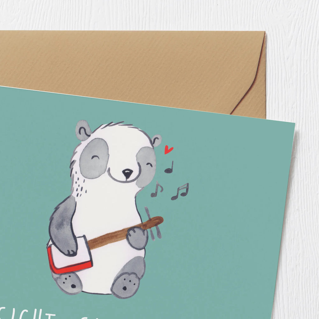 Deluxe Card Vorsicht: Saitensprünge garantiert! Hochwertige Grußkarte, Klappkarte, Karte, Geburtstagskarte, Hochwertige Klappkarte, Einladungskarte, Glückwunschkarte, Grußkarte, Hochzeitskarte, Instrumente, Geschenke Musiker, Musikliebhaber