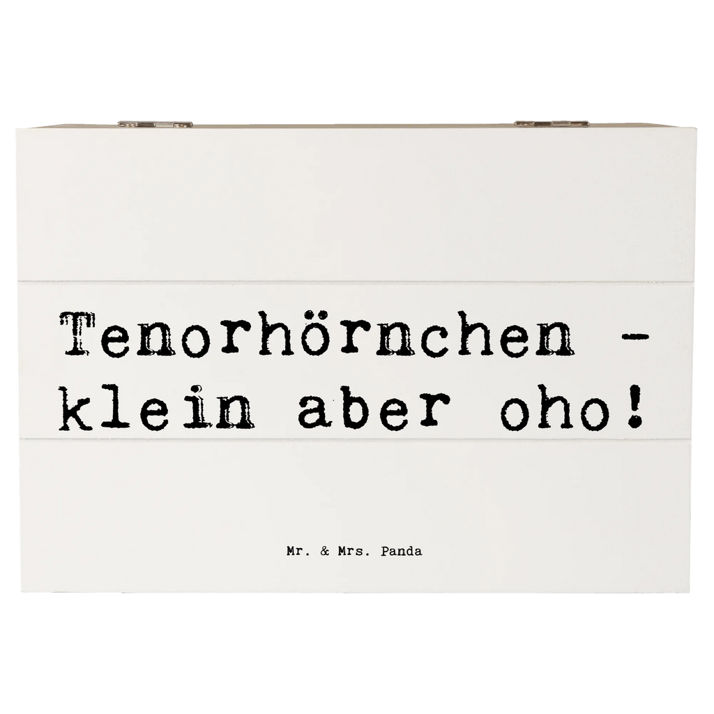 Holzkiste Spruch Tenorhörnchen Magie Schatulle, Holzkiste, Erinnerungsbox, Geschenkbox, Kiste, Erinnerungskiste, Aufbewahrungsbox, Dekokiste, Truhe, XXL, Geschenkdose, Schatzkiste, Instrumente, Geschenke Musiker, Musikliebhaber