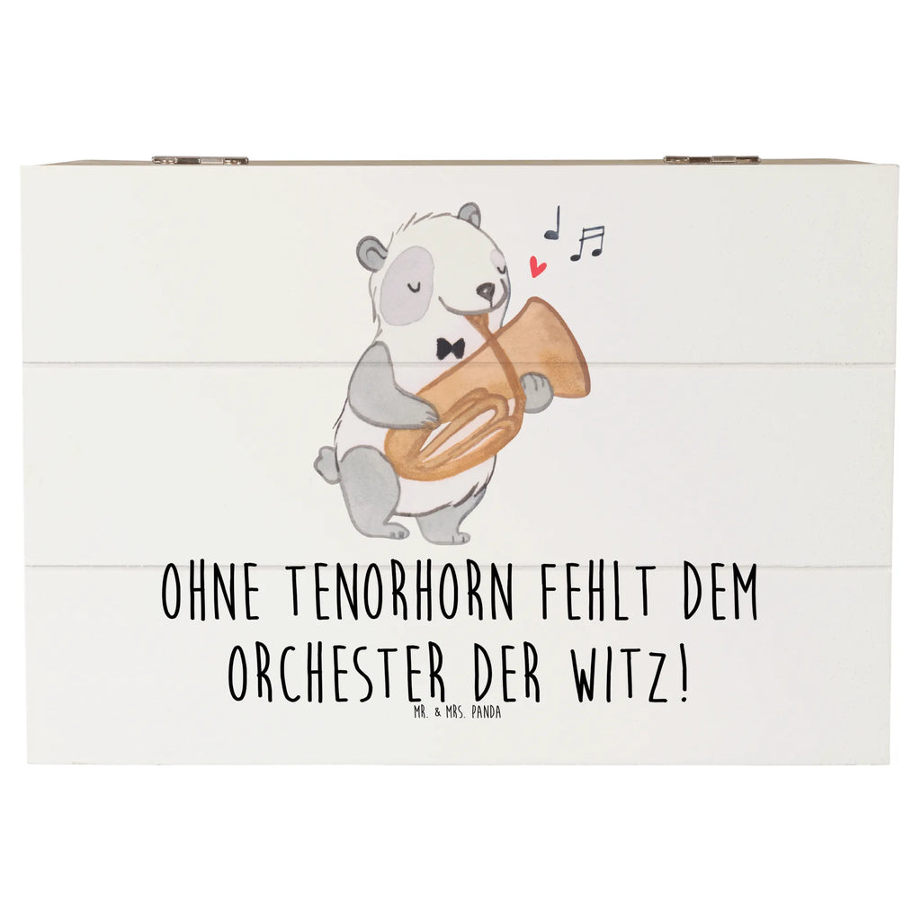 Holzkiste Tenorhorn Witz Erinnerungsbox, Kiste, Holzkiste, Schatzkiste, XXL, Erinnerungskiste, Schatulle, Geschenkbox, Truhe, Dekokiste, Aufbewahrungsbox, Geschenkdose, Instrumente, Geschenke Musiker, Musikliebhaber