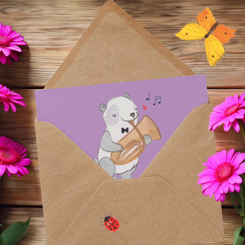 Deluxe Karte Tenorhörnchen Magie Hochwertige Klappkarte, Geburtstagskarte, Einladungskarte, Hochzeitskarte, Karte, Klappkarte, Grußkarte, Glückwunschkarte, Hochwertige Grußkarte, Instrumente, Geschenke Musiker, Musikliebhaber