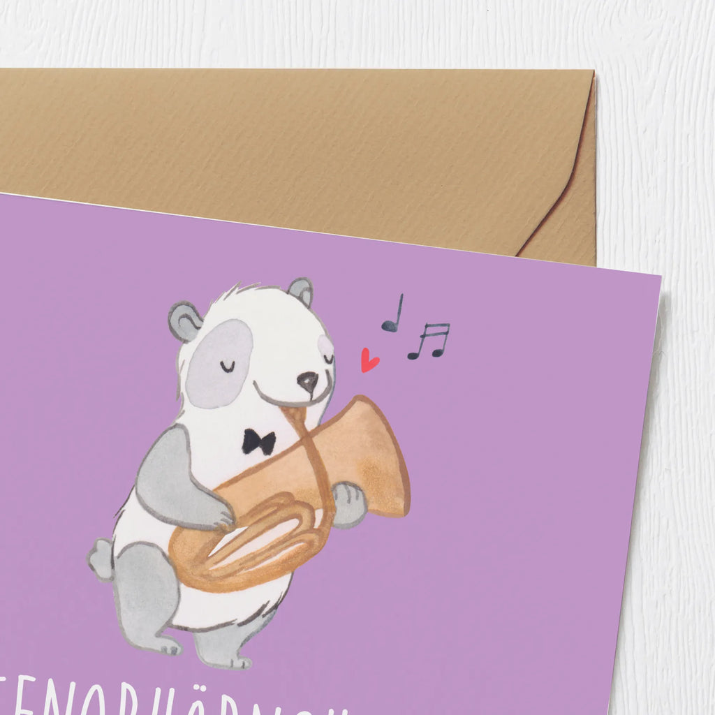 Deluxe Karte Tenorhörnchen Magie Hochwertige Klappkarte, Geburtstagskarte, Einladungskarte, Hochzeitskarte, Karte, Klappkarte, Grußkarte, Glückwunschkarte, Hochwertige Grußkarte, Instrumente, Geschenke Musiker, Musikliebhaber