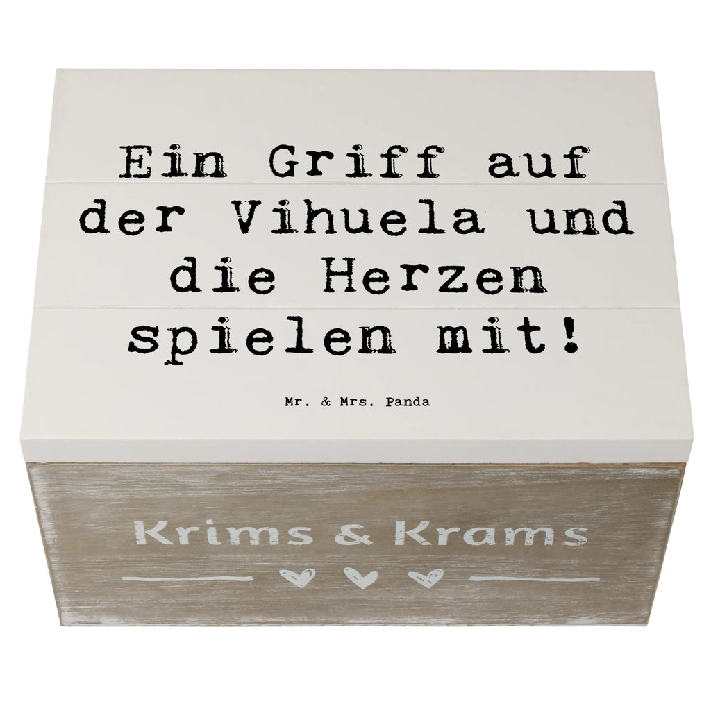 Holzkiste Spruch Vihuela Herzklang Holzkiste, Schatzkiste, Dekokiste, Aufbewahrungsbox, Kiste, Erinnerungsbox, Schatulle, Geschenkdose, Truhe, Geschenkbox, Erinnerungskiste, XXL, Instrumente, Geschenke Musiker, Musikliebhaber