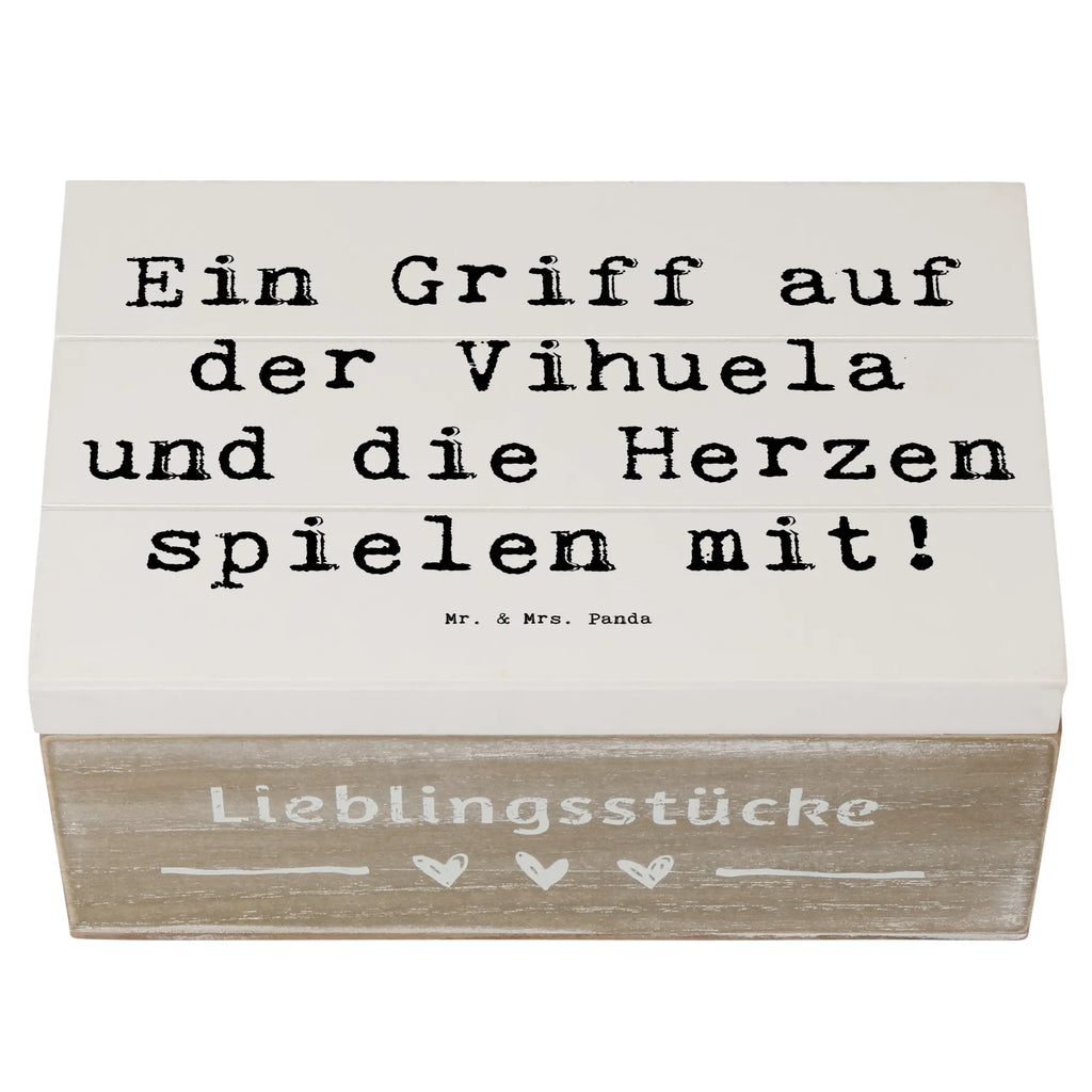 Holzkiste Spruch Vihuela Herzklang Holzkiste, Schatzkiste, Dekokiste, Aufbewahrungsbox, Kiste, Erinnerungsbox, Schatulle, Geschenkdose, Truhe, Geschenkbox, Erinnerungskiste, XXL, Instrumente, Geschenke Musiker, Musikliebhaber