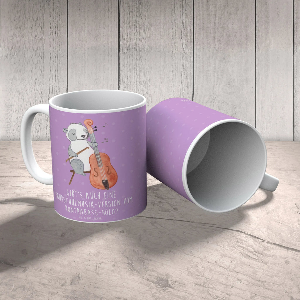 Tasse Kontrabass Solo Porzellantasse, Kaffeetasse, Teetasse, Tasse mit Motiven, Keramiktasse, Tasse, Bürotasse, Tasse mit Zitaten, Geschenktasse, Instrumente, Geschenke Musiker, Musikliebhaber