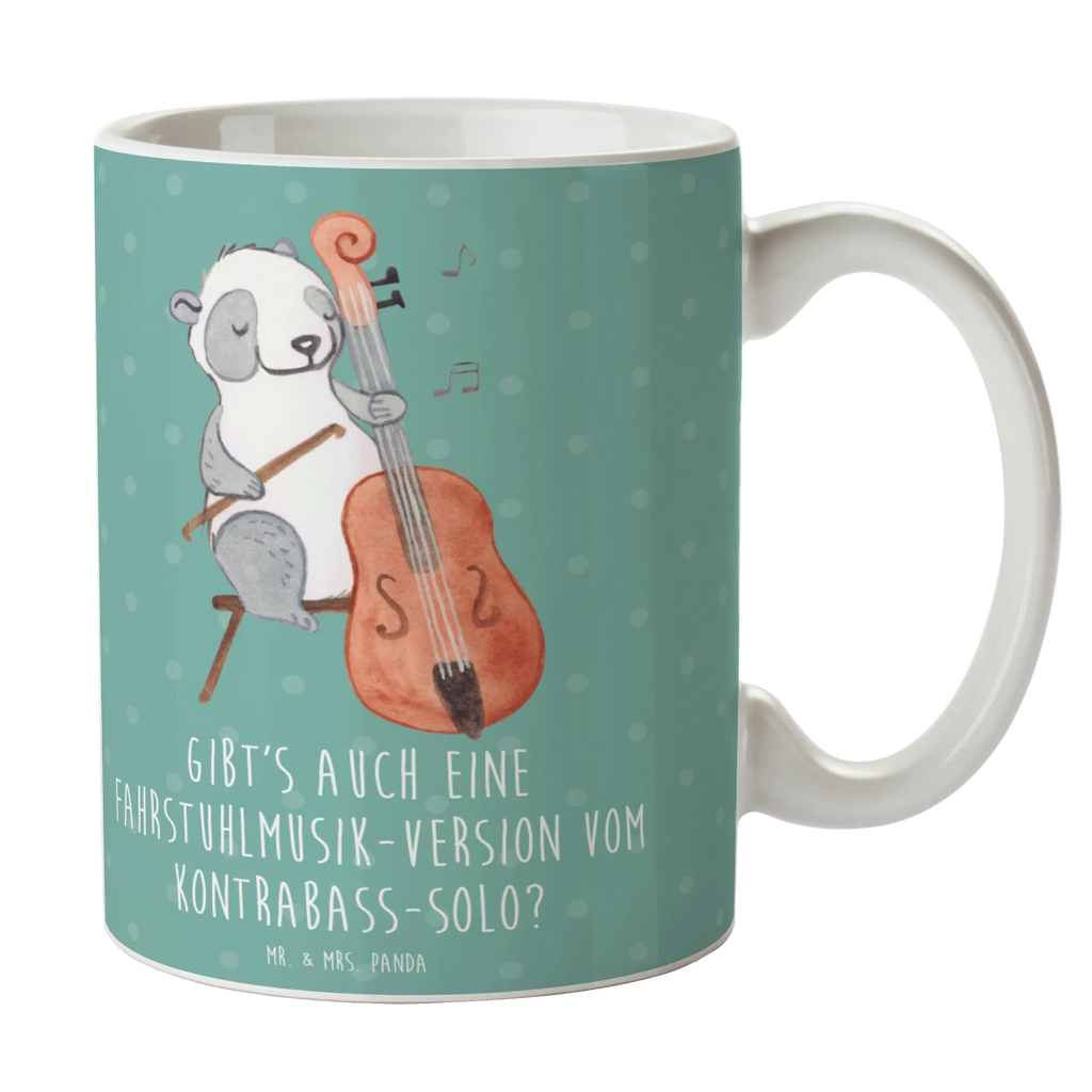 Tasse Kontrabass Solo Porzellantasse, Kaffeetasse, Teetasse, Tasse mit Motiven, Keramiktasse, Tasse, Bürotasse, Tasse mit Zitaten, Geschenktasse, Instrumente, Geschenke Musiker, Musikliebhaber