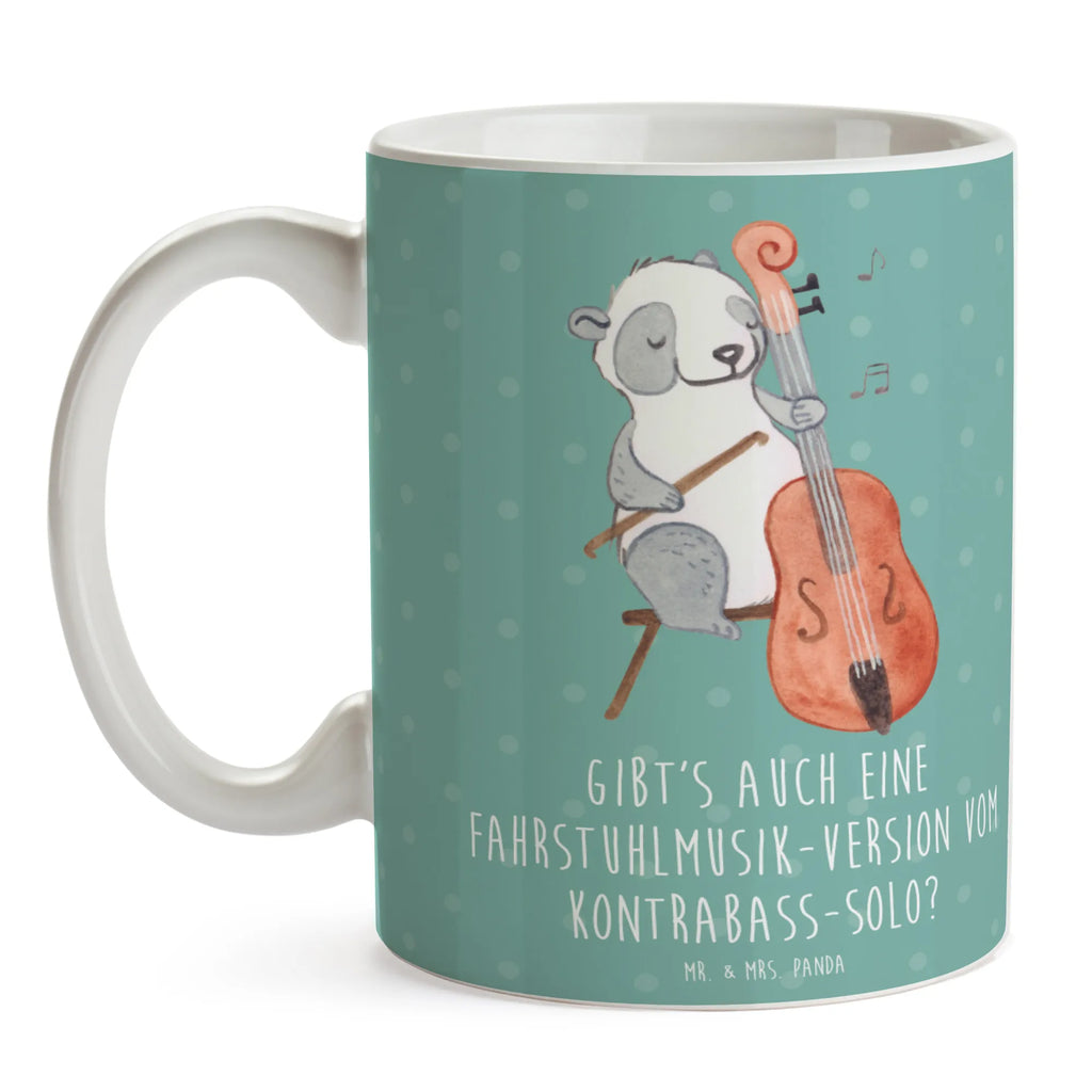 Tasse Kontrabass Solo Porzellantasse, Kaffeetasse, Teetasse, Tasse mit Motiven, Keramiktasse, Tasse, Bürotasse, Tasse mit Zitaten, Geschenktasse, Instrumente, Geschenke Musiker, Musikliebhaber