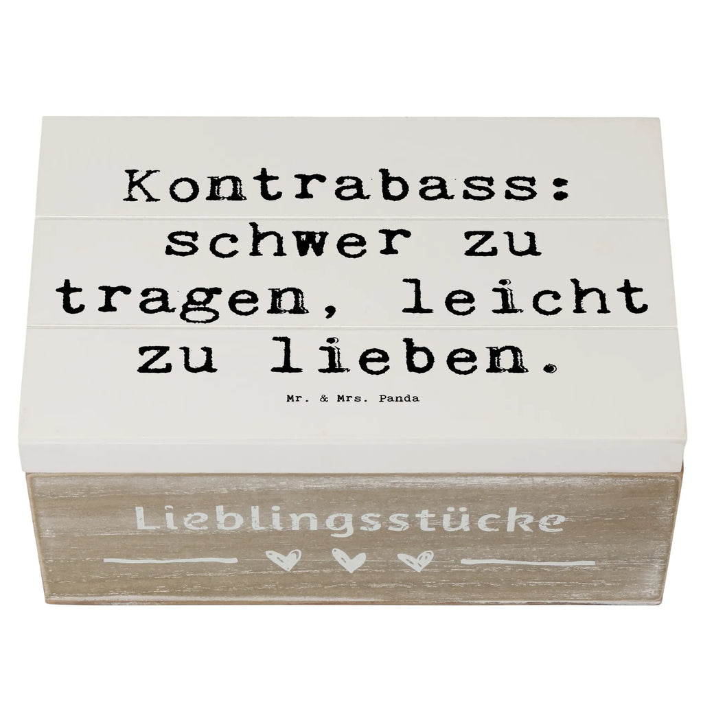 Holzkiste Spruch Kontrabass Liebe Schatulle, Truhe, Kiste, Aufbewahrungsbox, Erinnerungskiste, Geschenkdose, XXL, Dekokiste, Geschenkbox, Erinnerungsbox, Schatzkiste, Holzkiste, Instrumente, Geschenke Musiker, Musikliebhaber