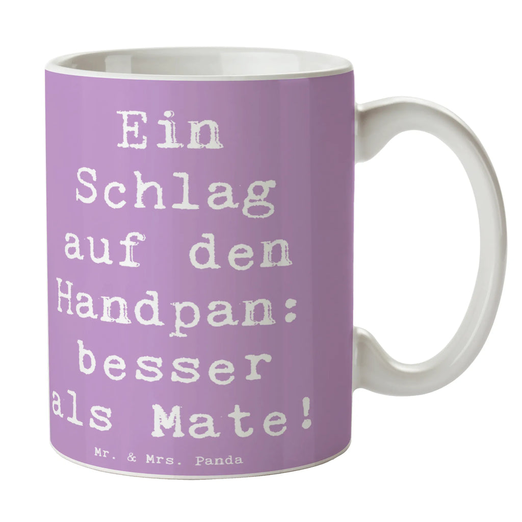 Mug Saying Ein Schlag auf den Handpan: besser als Mate! Tasse mit Motiven, Teetasse, Bürotasse, Porzellantasse, Keramiktasse, Geschenktasse, Tasse mit Zitaten, Kaffeetasse, Tasse, Instrumente, Geschenke Musiker, Musikliebhaber