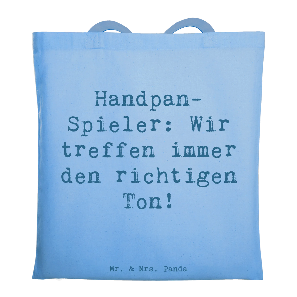 Tote bag Saying Handpan-Spieler: Wir treffen immer den richtigen Ton! Tasche, Stoffbeutel, Schultertasche, Stofftasche, Strandtasche, Beuteltasche, Umhängetasche, Jutetasche, Laptoptasche, Shopper, Einkaufstüte, Einkaufstasche, Jutebeutel, Badetasche, Tragetasche, Beutel, Instrumente, Geschenke Musiker, Musikliebhaber