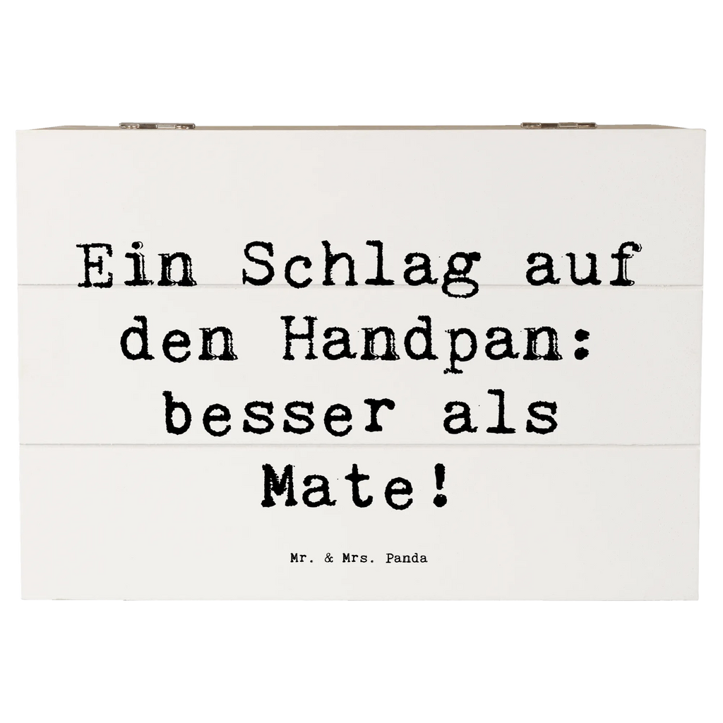 Holzkiste Spruch Handpan Zauber Holzkiste, XXL, Erinnerungsbox, Kiste, Dekokiste, Schatulle, Geschenkdose, Schatzkiste, Erinnerungskiste, Aufbewahrungsbox, Truhe, Geschenkbox, Instrumente, Geschenke Musiker, Musikliebhaber