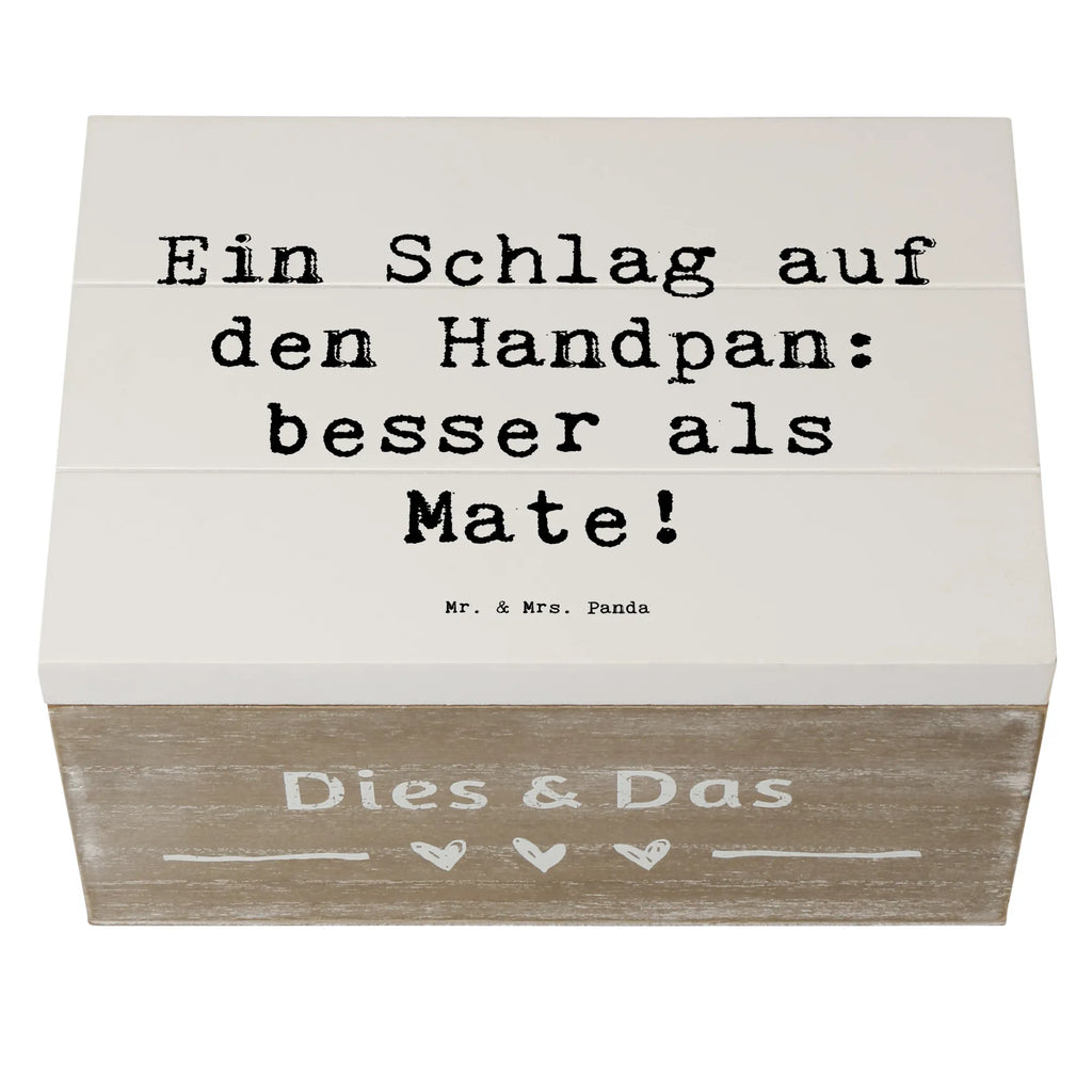 Holzkiste Spruch Handpan Zauber Holzkiste, XXL, Erinnerungsbox, Kiste, Dekokiste, Schatulle, Geschenkdose, Schatzkiste, Erinnerungskiste, Aufbewahrungsbox, Truhe, Geschenkbox, Instrumente, Geschenke Musiker, Musikliebhaber