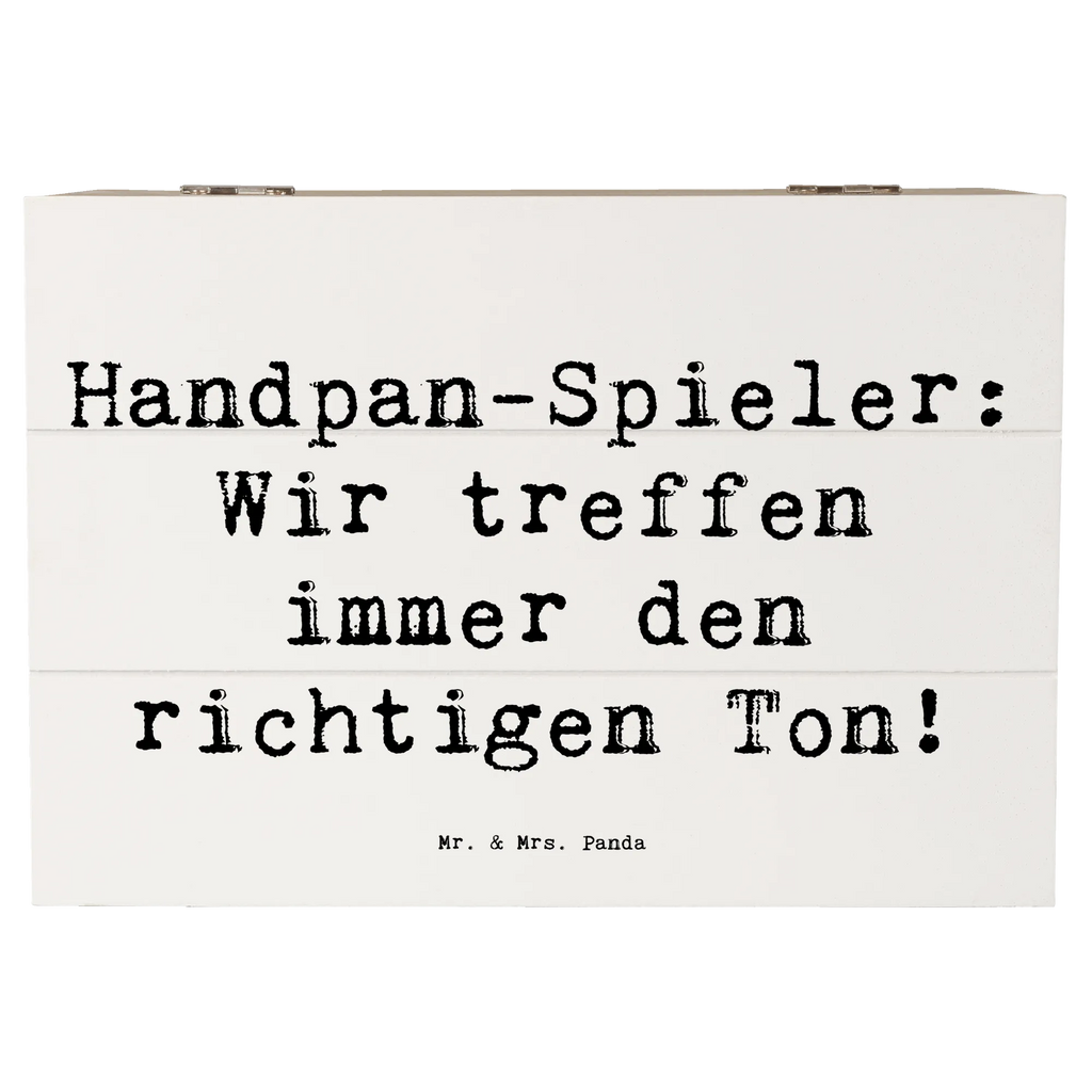 Holzkiste Spruch Handpan Spieler Truhe, Erinnerungskiste, Schatulle, Geschenkdose, Dekokiste, Kiste, Schatzkiste, Aufbewahrungsbox, Holzkiste, Geschenkbox, Erinnerungsbox, XXL, Instrumente, Geschenke Musiker, Musikliebhaber