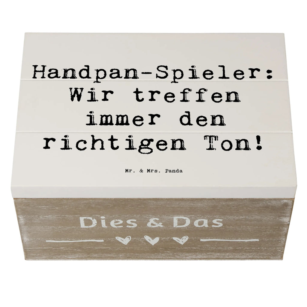 Holzkiste Spruch Handpan Spieler Truhe, Erinnerungskiste, Schatulle, Geschenkdose, Dekokiste, Kiste, Schatzkiste, Aufbewahrungsbox, Holzkiste, Geschenkbox, Erinnerungsbox, XXL, Instrumente, Geschenke Musiker, Musikliebhaber