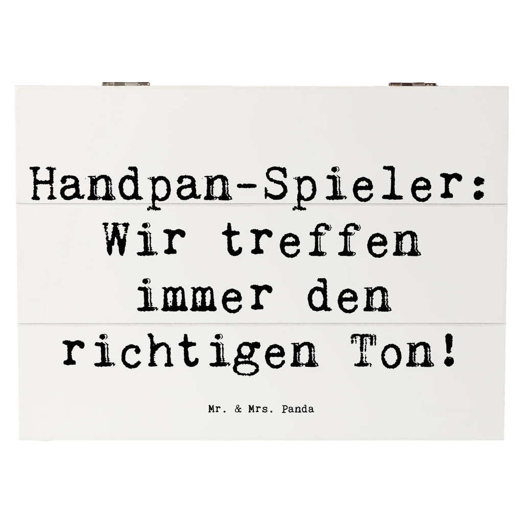 Holzkiste Spruch Handpan Spieler Truhe, Erinnerungskiste, Schatulle, Geschenkdose, Dekokiste, Kiste, Schatzkiste, Aufbewahrungsbox, Holzkiste, Geschenkbox, Erinnerungsbox, XXL, Instrumente, Geschenke Musiker, Musikliebhaber