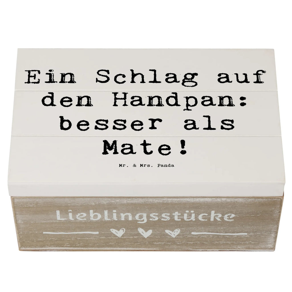Holzkiste Spruch Handpan Zauber Holzkiste, XXL, Erinnerungsbox, Kiste, Dekokiste, Schatulle, Geschenkdose, Schatzkiste, Erinnerungskiste, Aufbewahrungsbox, Truhe, Geschenkbox, Instrumente, Geschenke Musiker, Musikliebhaber