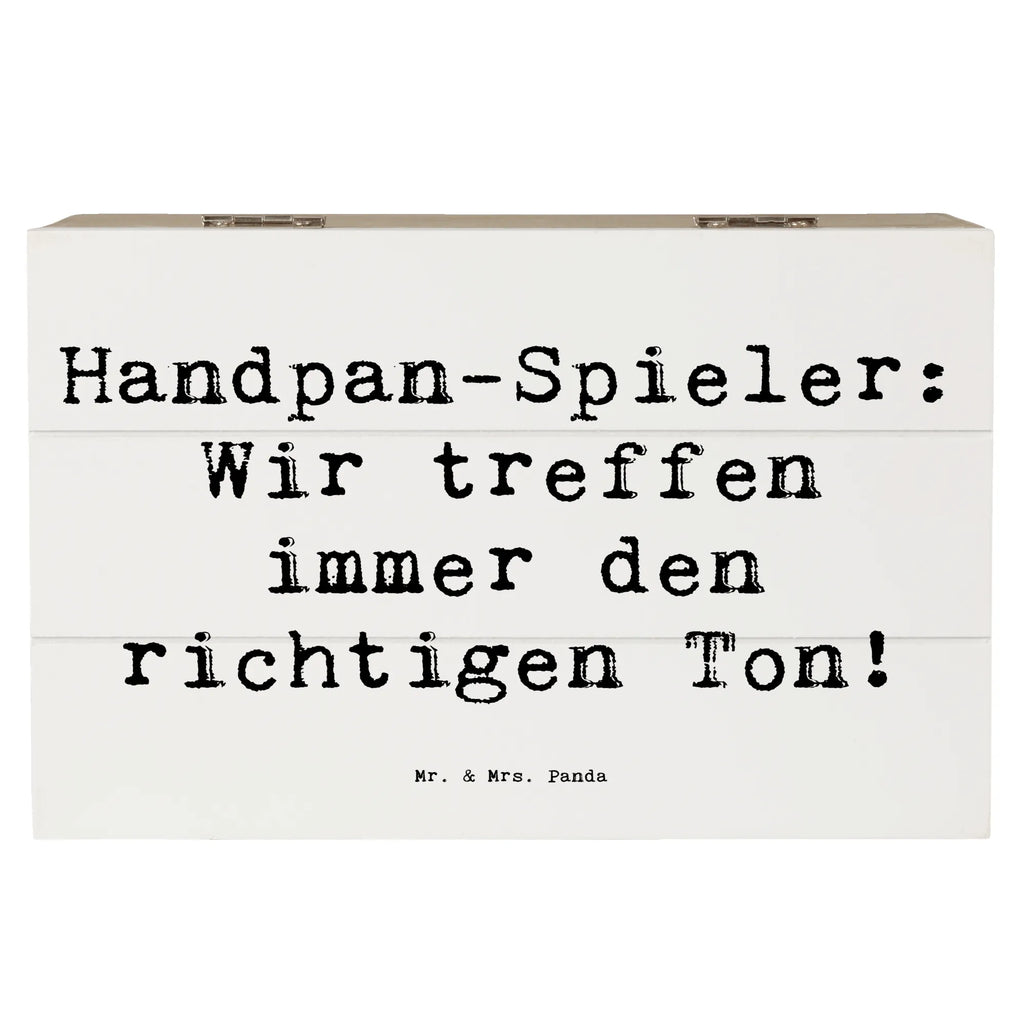 Holzkiste Spruch Handpan Spieler Truhe, Erinnerungskiste, Schatulle, Geschenkdose, Dekokiste, Kiste, Schatzkiste, Aufbewahrungsbox, Holzkiste, Geschenkbox, Erinnerungsbox, XXL, Instrumente, Geschenke Musiker, Musikliebhaber