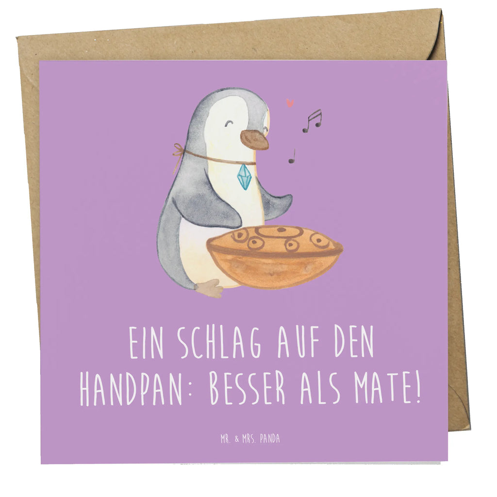 Deluxe Card Ein Schlag auf den Handpan: besser als Mate! Klappkarte, Hochwertige Grußkarte, Glückwunschkarte, Geburtstagskarte, Einladungskarte, Hochwertige Klappkarte, Grußkarte, Karte, Hochzeitskarte, Instrumente, Geschenke Musiker, Musikliebhaber