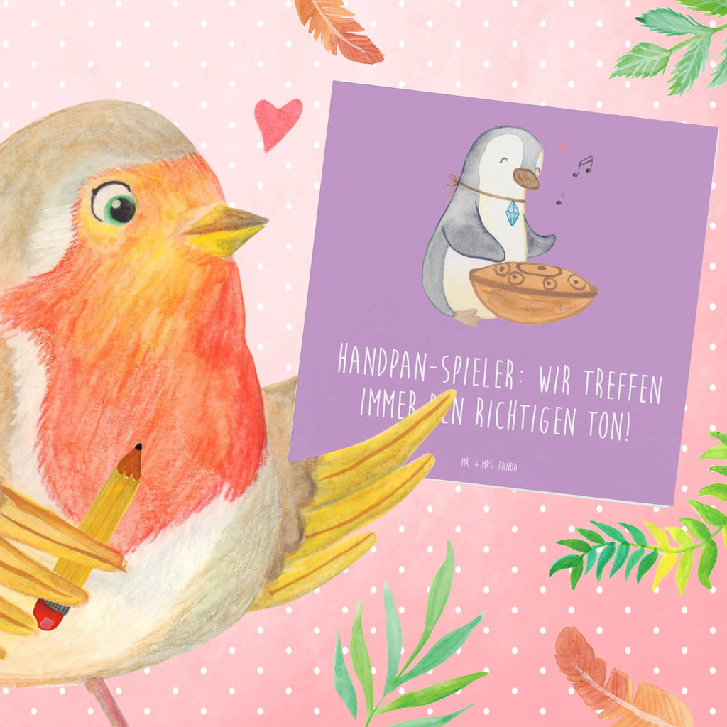 Deluxe Card Handpan-Spieler: Wir treffen immer den richtigen Ton! Karte, Glückwunschkarte, Hochwertige Klappkarte, Klappkarte, Geburtstagskarte, Grußkarte, Hochwertige Grußkarte, Hochzeitskarte, Einladungskarte, Instrumente, Geschenke Musiker, Musikliebhaber