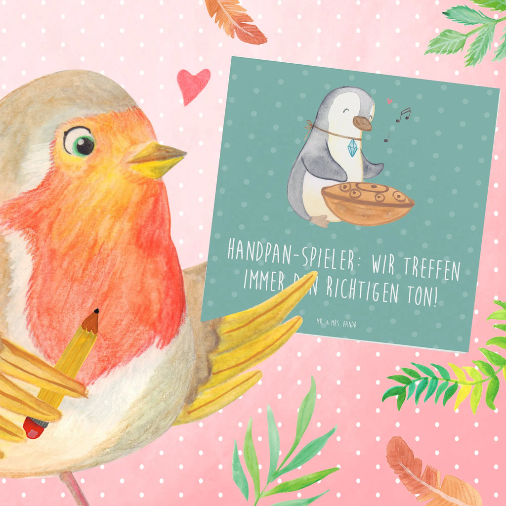 Deluxe Card Handpan-Spieler: Wir treffen immer den richtigen Ton! Karte, Glückwunschkarte, Hochwertige Klappkarte, Klappkarte, Geburtstagskarte, Grußkarte, Hochwertige Grußkarte, Hochzeitskarte, Einladungskarte, Instrumente, Geschenke Musiker, Musikliebhaber