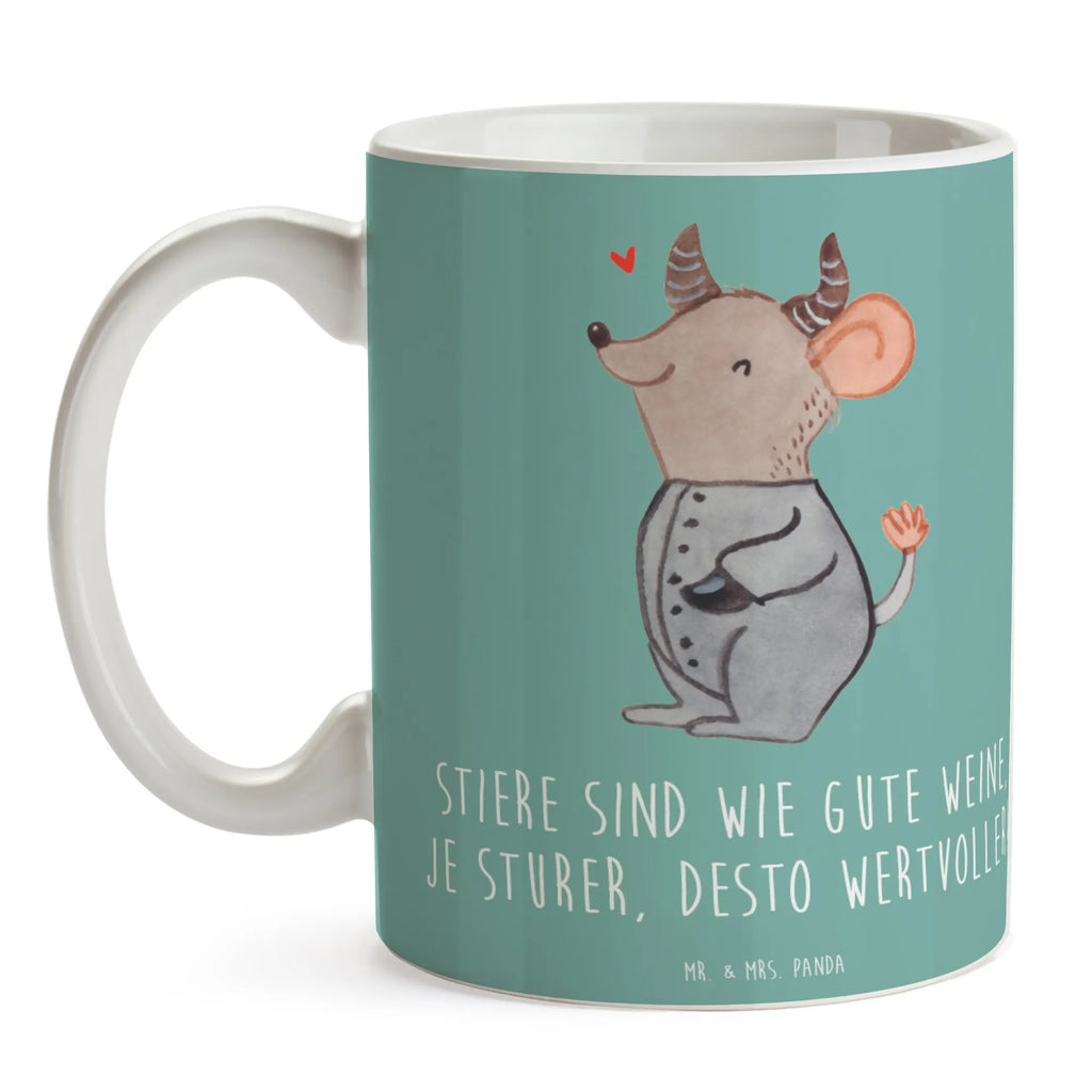 Tasse Sturer Stier Tasse, Teetasse, Tasse mit Motiven, Keramiktasse, Tasse mit Zitaten, Kaffeetasse, Porzellantasse, Bürotasse, Geschenktasse, Tierkreiszeichen, Sternzeichen, Horoskop, Astrologie, Aszendent