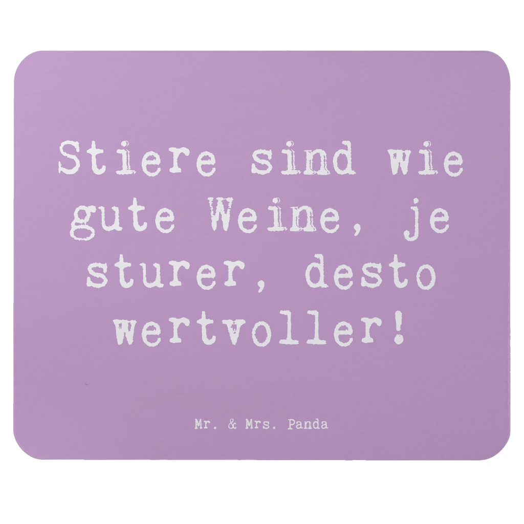 Mouse mat Saying Stiere sind wie gute Weine, je sturer, desto wertvoller! Mousepad, Mauspad Büro, Büroausstattung, Mausunterlage, Arbeitszimmer, Mauspad, PC Zubehör, Computer zubehör, Einzigartiges Mauspad, Designer Mauspad, Tierkreiszeichen, Sternzeichen, Horoskop, Astrologie, Aszendent