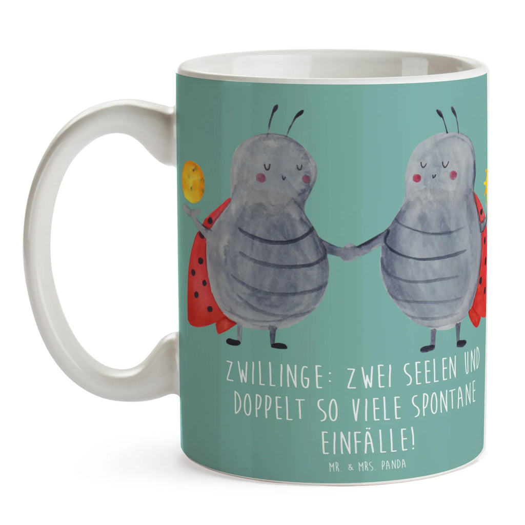 Tasse Zwillinge Abenteuer Keramiktasse, Tasse mit Zitaten, Tasse, Teetasse, Kaffeetasse, Tasse mit Motiven, Geschenktasse, Bürotasse, Porzellantasse, Tierkreiszeichen, Sternzeichen, Horoskop, Astrologie, Aszendent