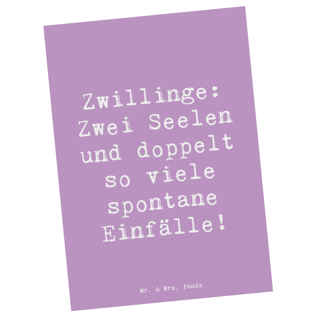 Postkarte Spruch Zwillinge Abenteuer Einladung, Einladung Geburtstag, Ansichtskarten, Geschenkkarte, Karte, Grußkarte, Einladungskarte, Einladungskarten Geburtstag, Geburtstagskarte, Postkarte, Ansichtskarte, Dankeskarte, Tierkreiszeichen, Sternzeichen, Horoskop, Astrologie, Aszendent