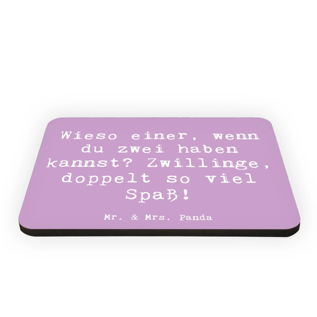 Magnet Saying Wieso einer, wenn du zwei haben kannst? Zwillinge, doppelt so viel Spaß! Kühlschrankmagnet, Pinnwandmagnet, Souvenir Magnet, Motivmagnete, Dekomagnet, Whiteboard Magnet, Notiz Magnet, Kühlschrank Dekoration, Tierkreiszeichen, Sternzeichen, Horoskop, Astrologie, Aszendent