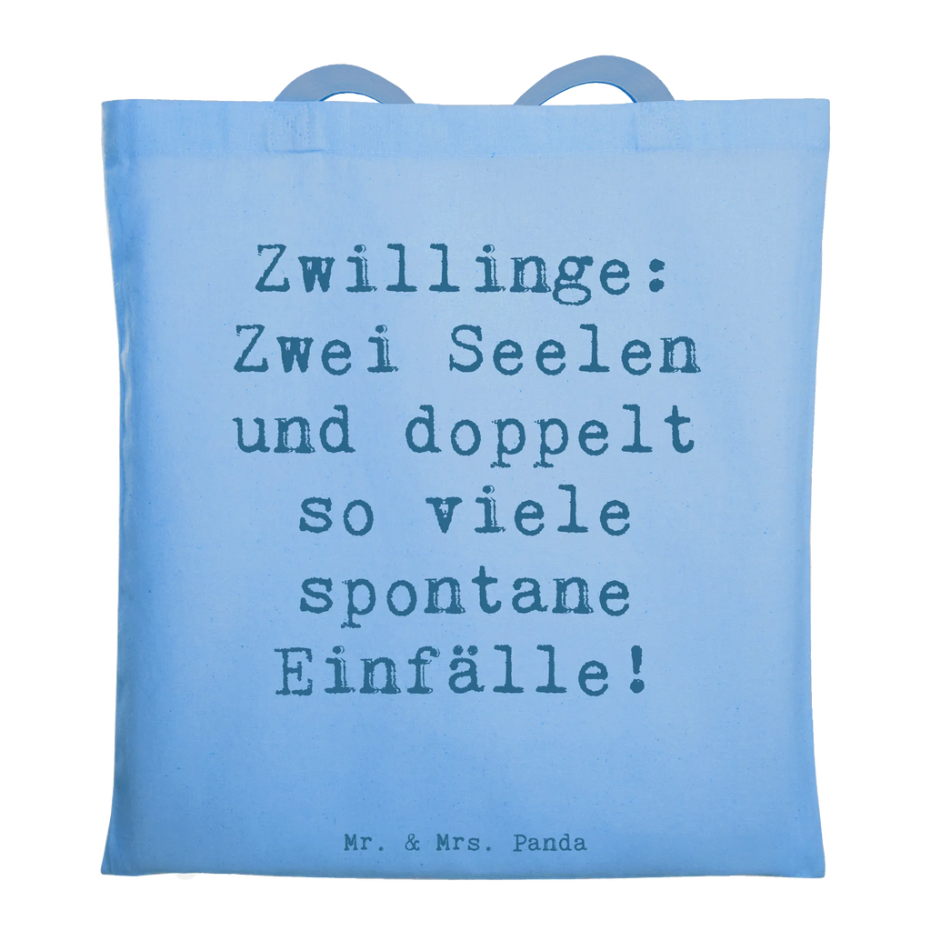 Tragetasche Spruch Zwillinge Abenteuer Beuteltasche, Beutel, Einkaufstasche, Jutebeutel, Stoffbeutel, Tasche, Shopper, Umhängetasche, Strandtasche, Schultertasche, Stofftasche, Tragetasche, Badetasche, Jutetasche, Einkaufstüte, Laptoptasche, Tierkreiszeichen, Sternzeichen, Horoskop, Astrologie, Aszendent