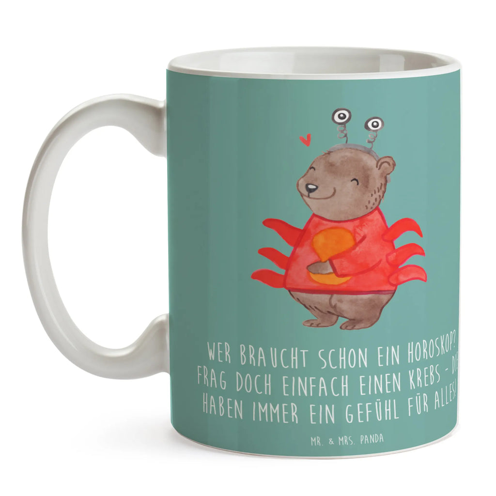 Tasse Krebs Gefühl Tasse mit Motiven, Keramiktasse, Bürotasse, Tasse mit Zitaten, Teetasse, Porzellantasse, Kaffeetasse, Geschenktasse, Tasse, Tierkreiszeichen, Sternzeichen, Horoskop, Astrologie, Aszendent