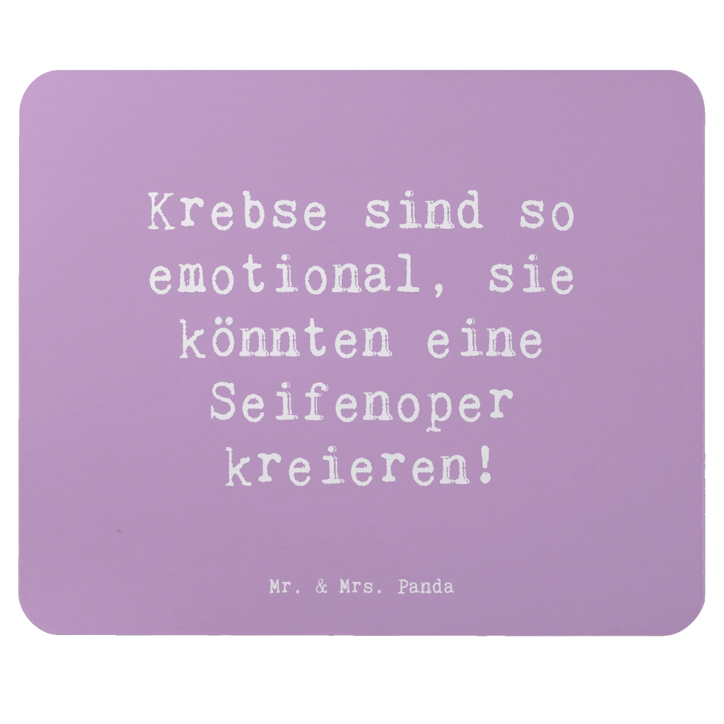 Mouse mat Saying Krebse sind so emotional, sie könnten eine Seifenoper kreieren! Mousepad, Computer zubehör, Mauspad, Einzigartiges Mauspad, Arbeitszimmer, Designer Mauspad, Büroausstattung, PC Zubehör, Mauspad Büro, Mausunterlage, Tierkreiszeichen, Sternzeichen, Horoskop, Astrologie, Aszendent